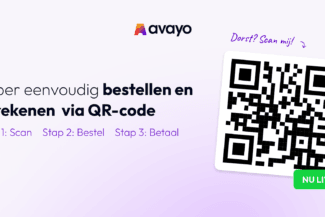 QR-code bestellen met Avayo