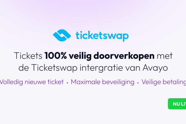 Ticketswap integratie met Avayo