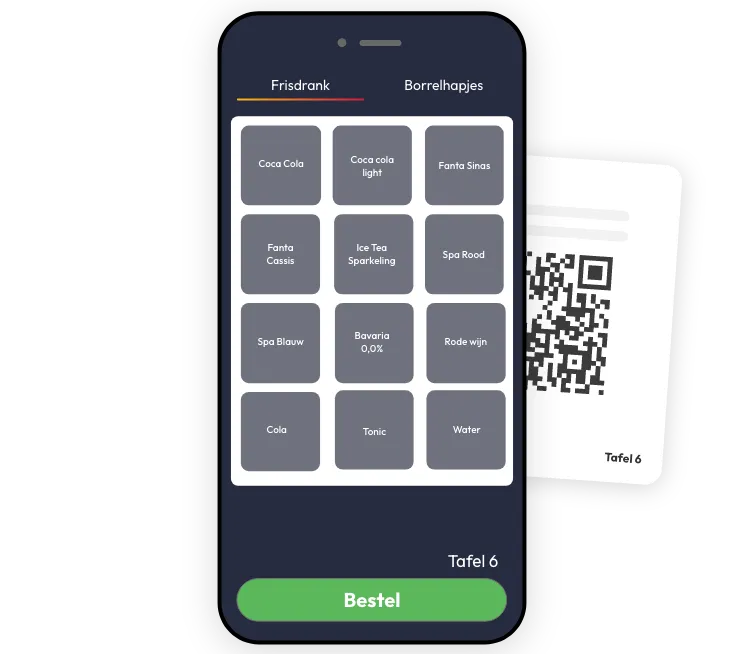 QR bestelsysteem