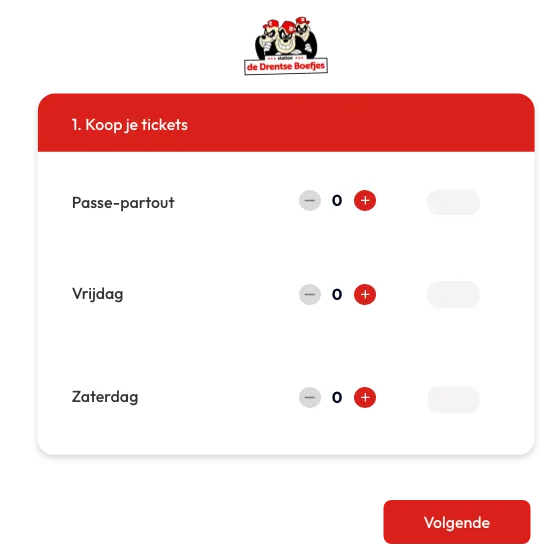 De Drentse Boefjes - Ticketshop