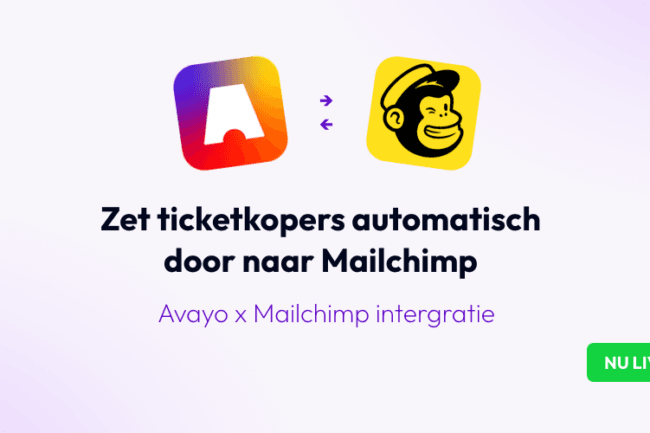 Avayo - Mailchimp intergratie