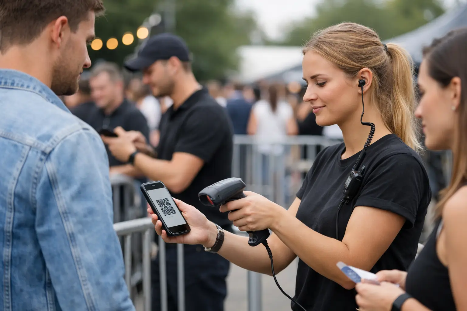 Hoe werkt entree scanning bij evenementen?