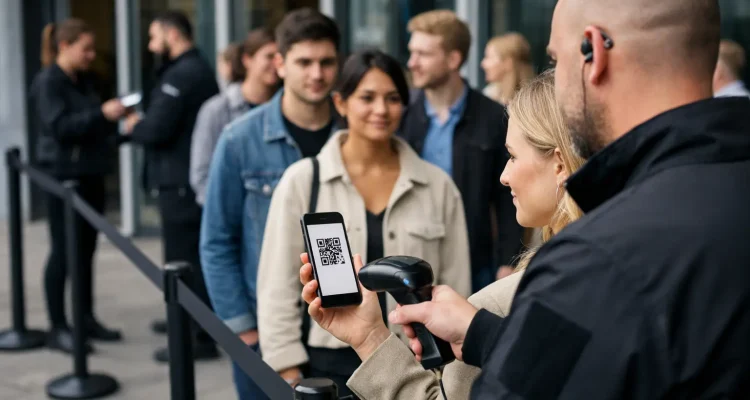 Hoe voorkom je wachtrijen bij de entree?