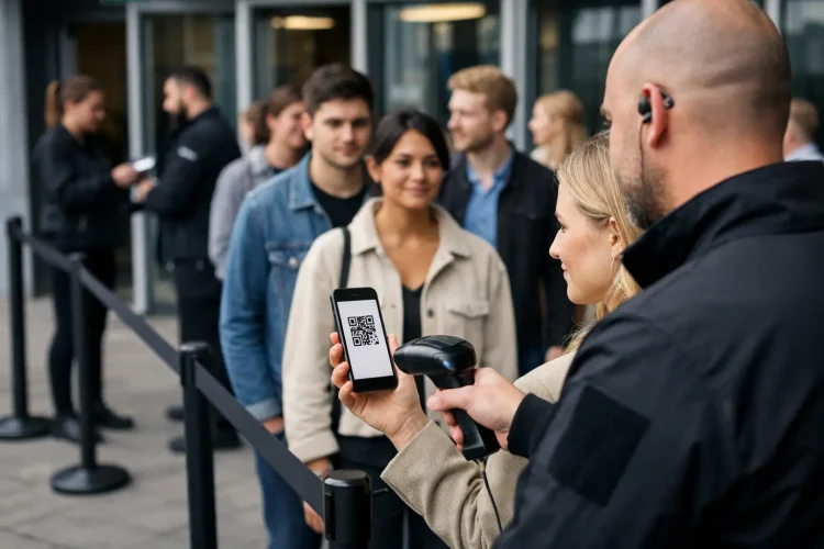 Hoe voorkom je wachtrijen bij de entree?