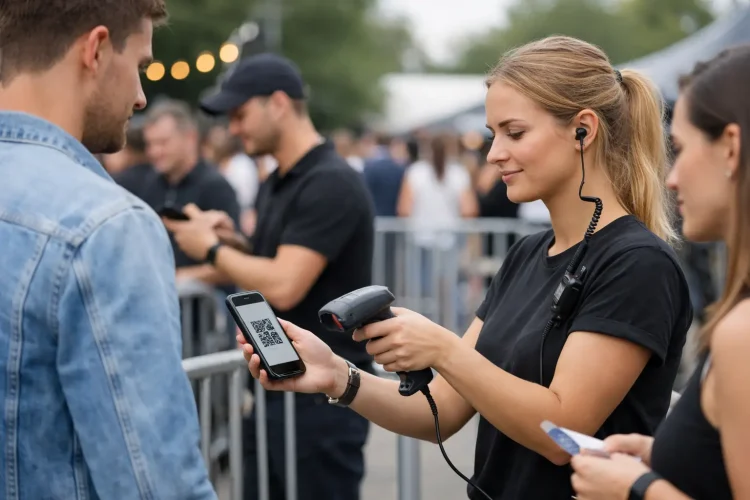 Hoe werkt entree scanning bij evenementen?